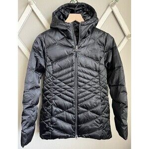 The North Face Women’s M Aconcagua Parka 550 Down Hooded Puffer Jacket - Black